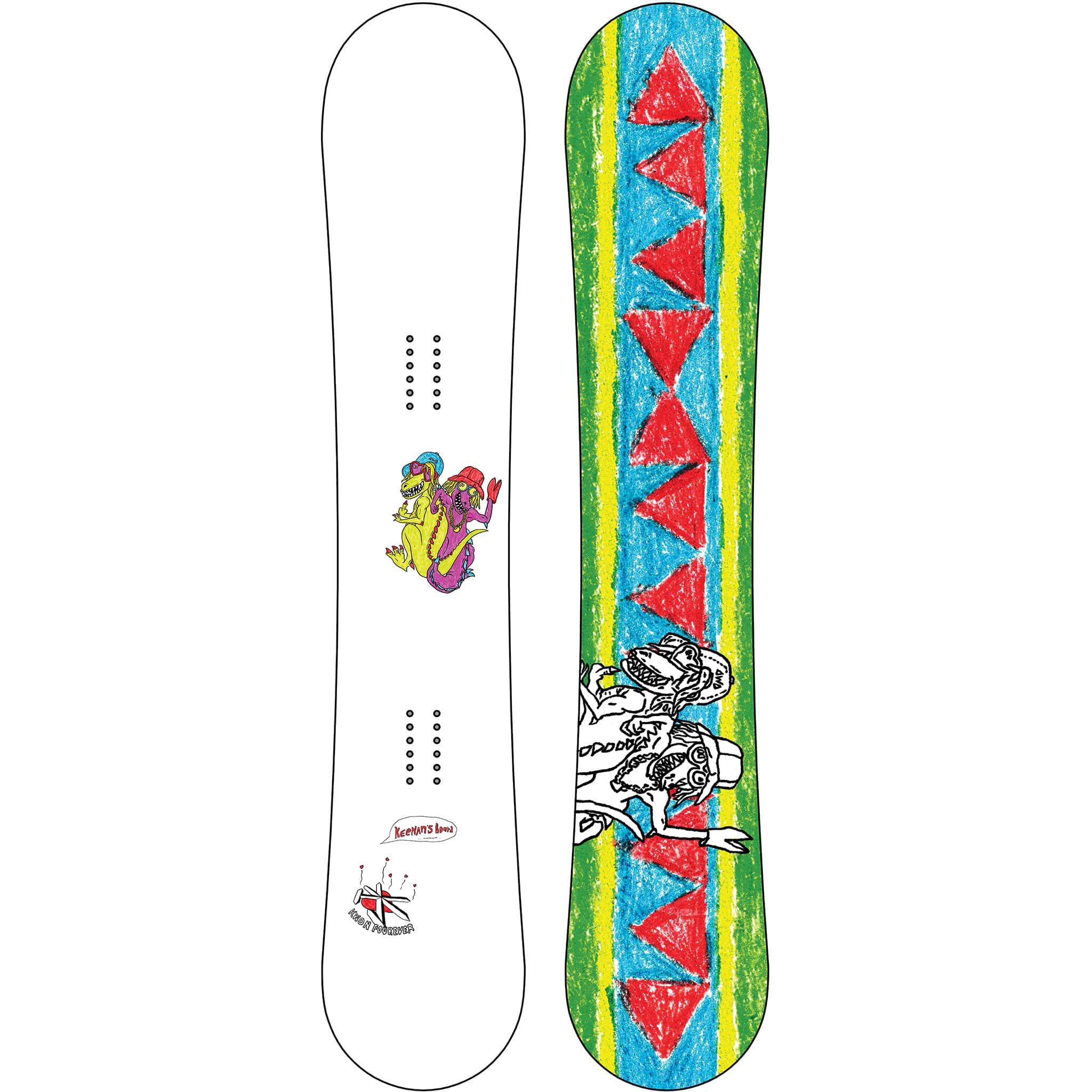 Dinosaurs Will Die Keenans Board Wide Snowboard 2027 Snowboard