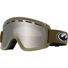 Dragon D1 OTG Oldskool Lumalens Silver Ion + Amber Lens 2027 Goggles