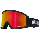 Dragon DX3 L OTG Low Bridge Black Goggles Lumalens Red Ion 2025 Goggles