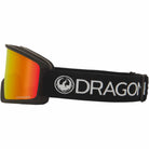Dragon DX3 OTG Black Low Bridge Goggles Lumalens Red Ion 2026 Goggles