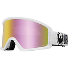 Dragon DX3 OTG White Goggles Lumalens Pink Ion 2025 Goggles