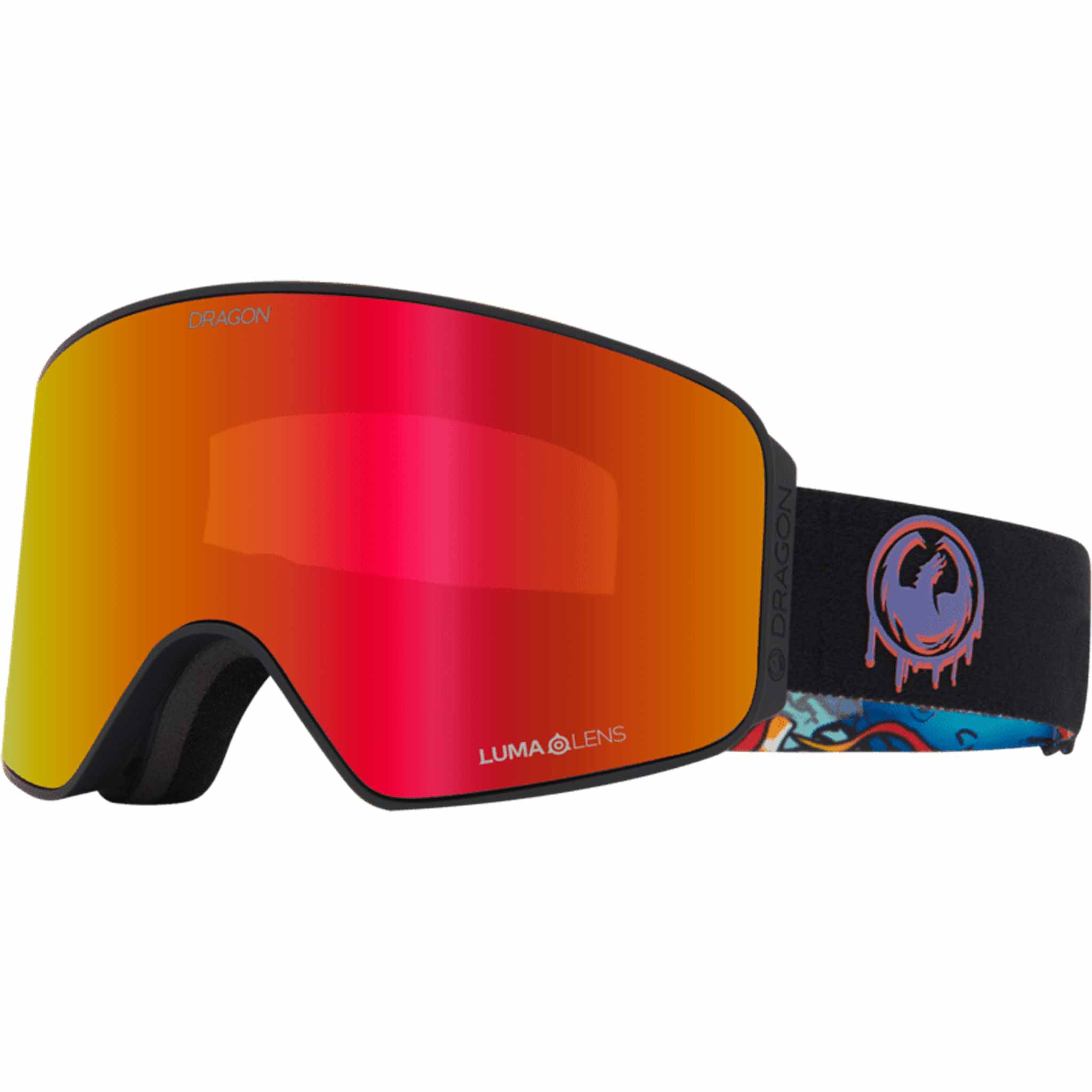 Dragon NFX MAG OTG Rattled Goggles Lumalens Red Ion + Amber 2026 Goggles