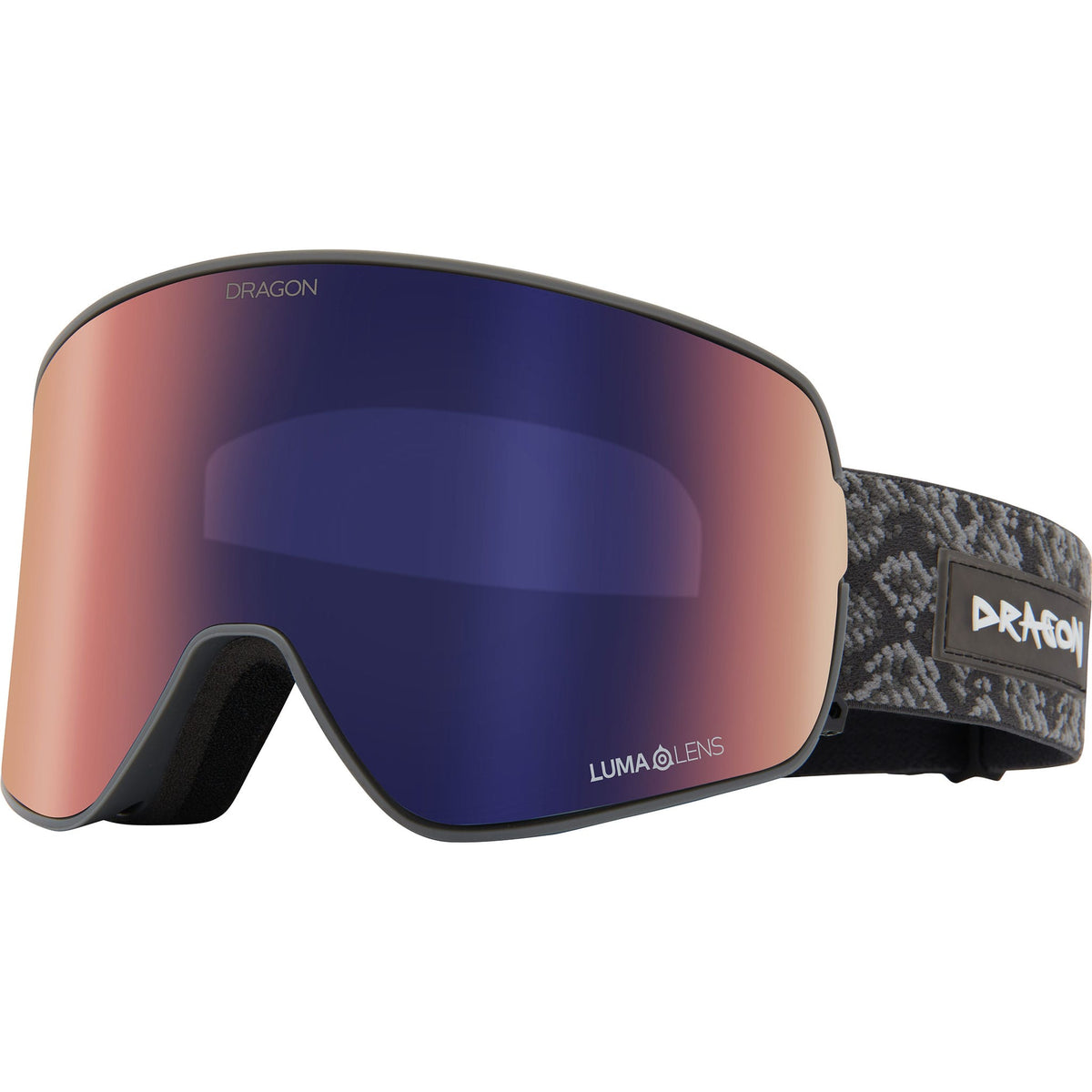 Dragon NFX2 Scorched Lumalens Opal Fire + Amber Lens 2027 Goggles