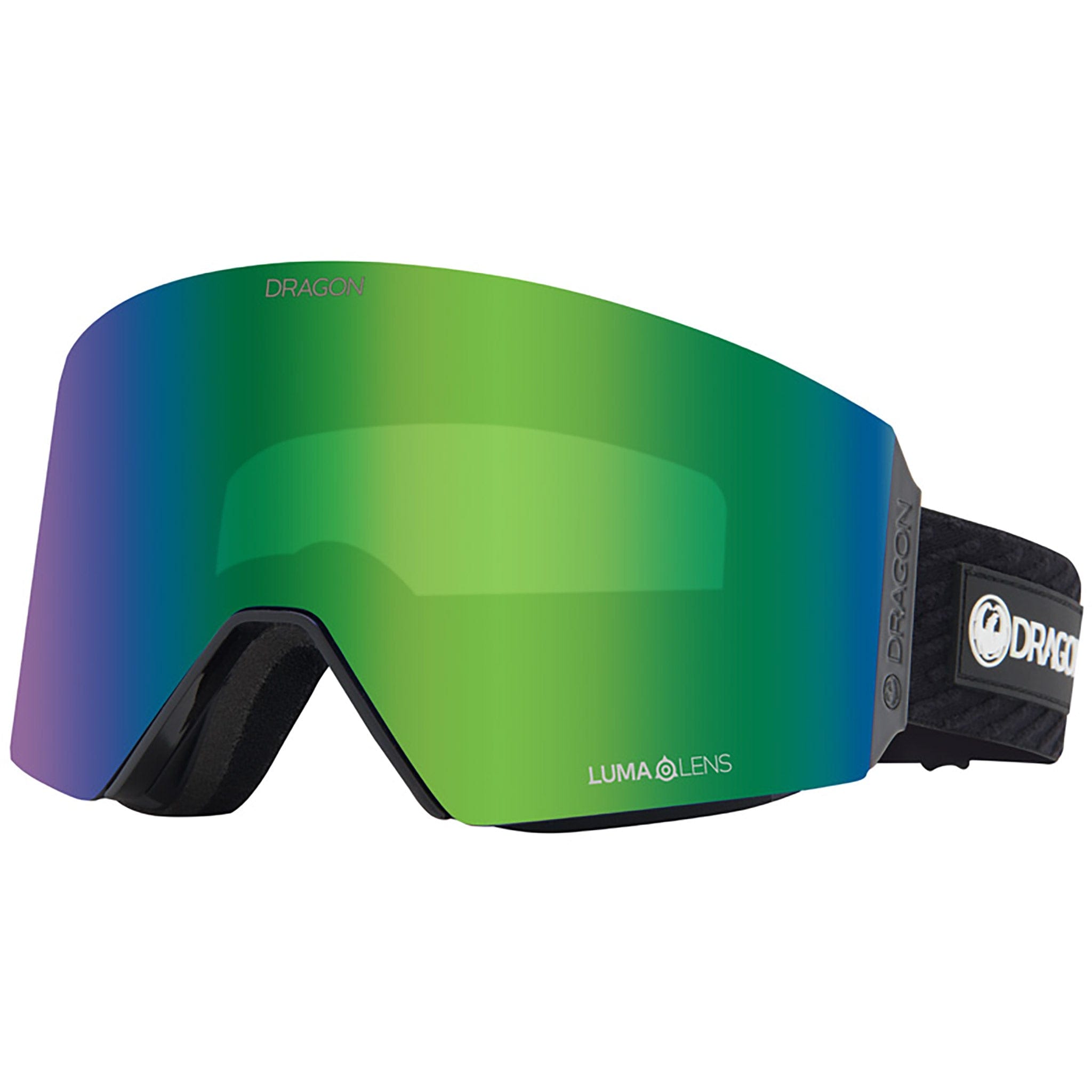 Dragon RVX MAG OTG Icon Green Goggles Lumalens Green Ion + Lumalens Amber 2025 Goggles