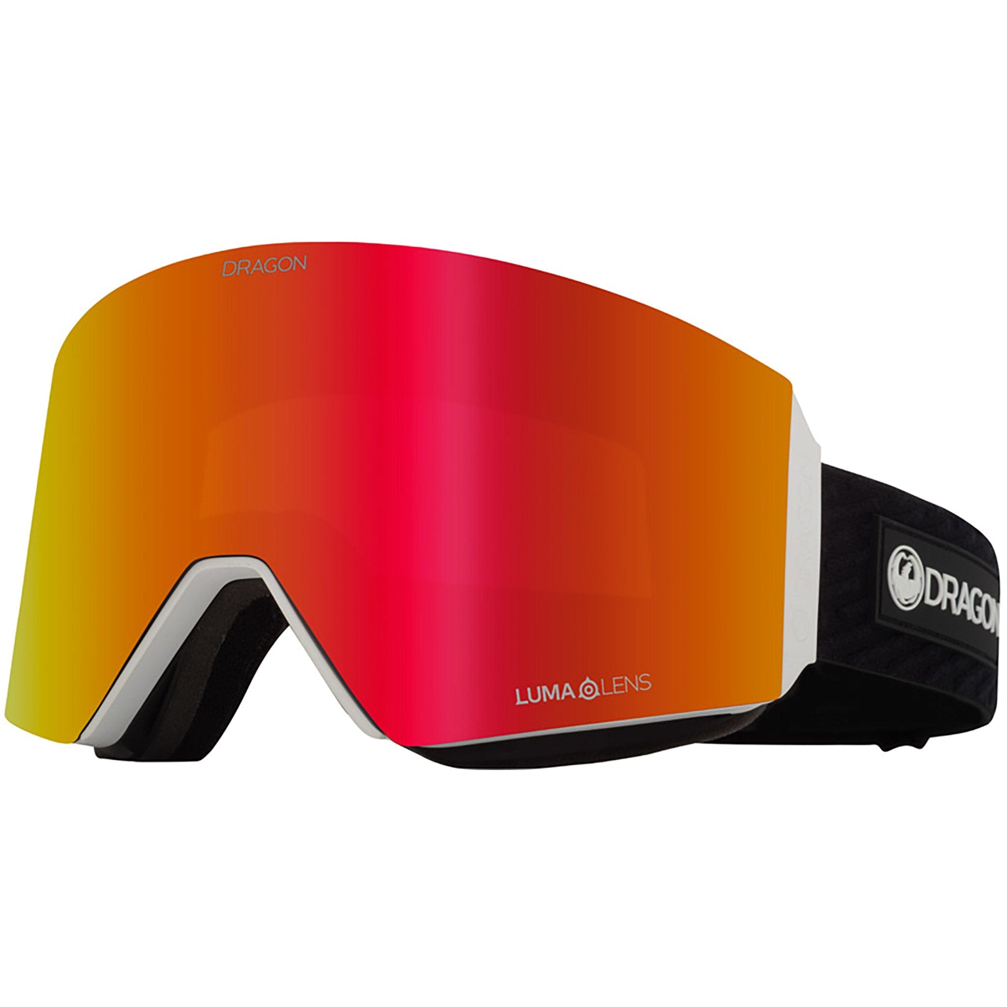 Dragon RVX MAG OTG Low Bridge Icon Goggles Lumalens Red Ion + Lumalens Light Rose 2025 Goggles