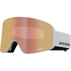 Dragon Slain MAG Cylindrical Off White Lumalens Rose Gold Ion + Light Rose Lens 2027 Goggles