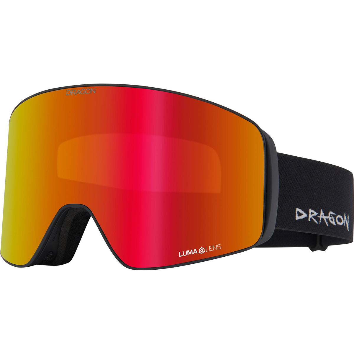 Dragon Slain MAG Cylindrical Sable Lumalens Red Ion + Light Rose Lens 2027 Goggles