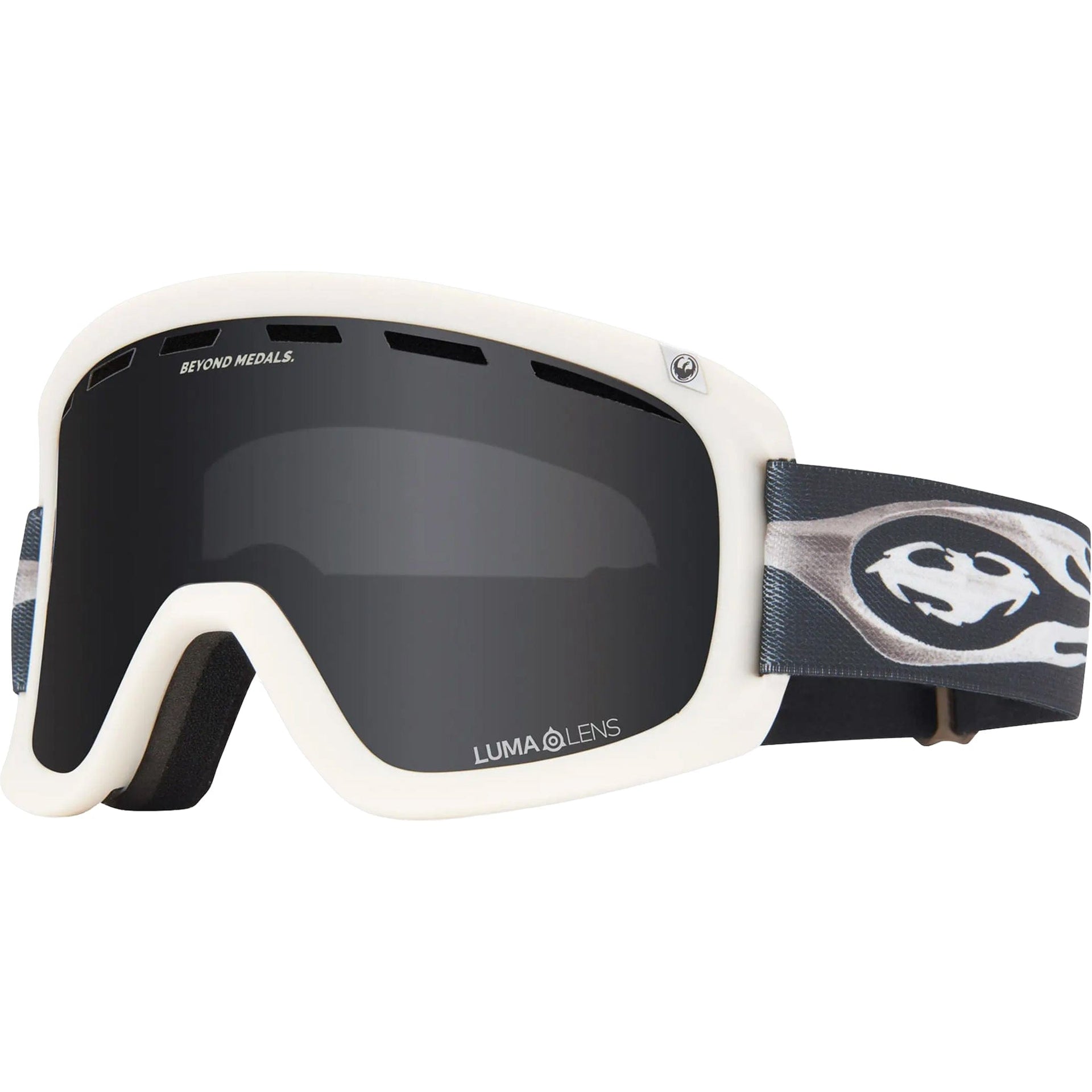 dragon d1 otg goggles Dragon X Beyond Medals D1 OTG 2 Goggles Lumalens Dark Smoke