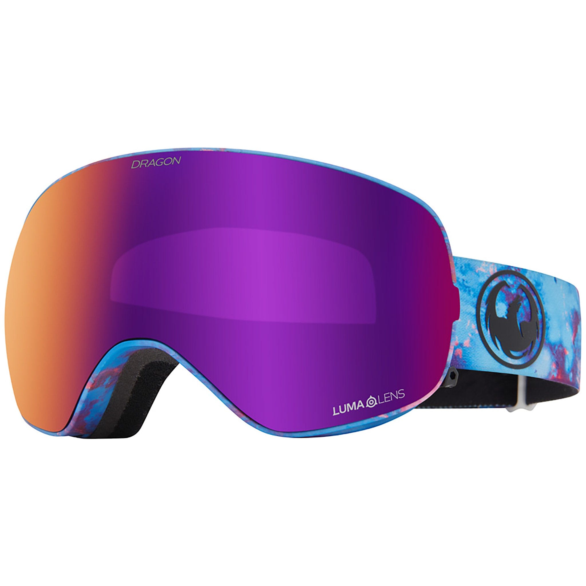 Dragon X2s Predator Goggles Lumalens Purple Ion + Lumalens Midnight 2025 Goggles