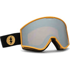 Electric EK1 Flood Black Gum Silver Chrome + Yellow 2025 Goggles