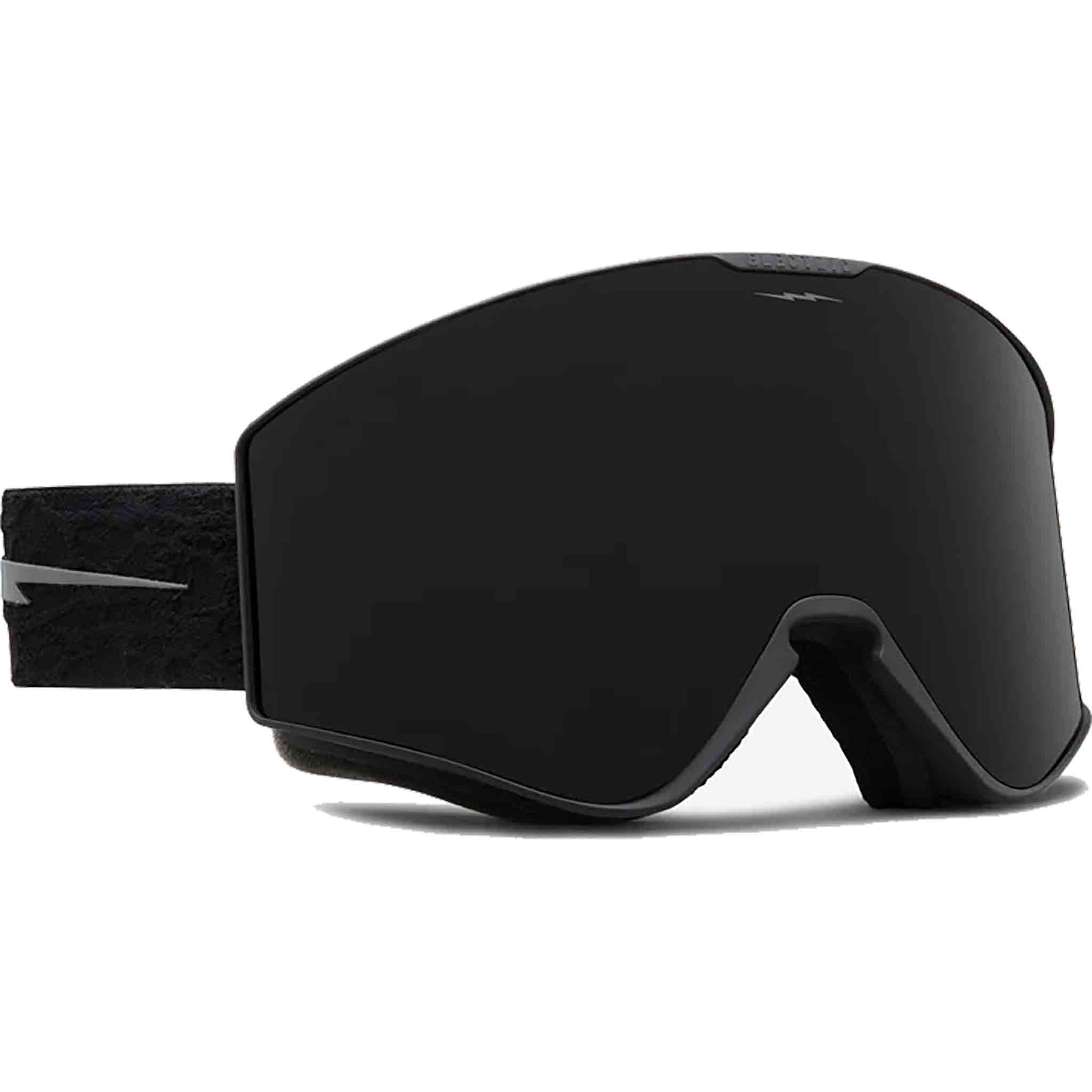 Electric EK1 Stealth Black Dark Grey + Yellow 2025 Goggles