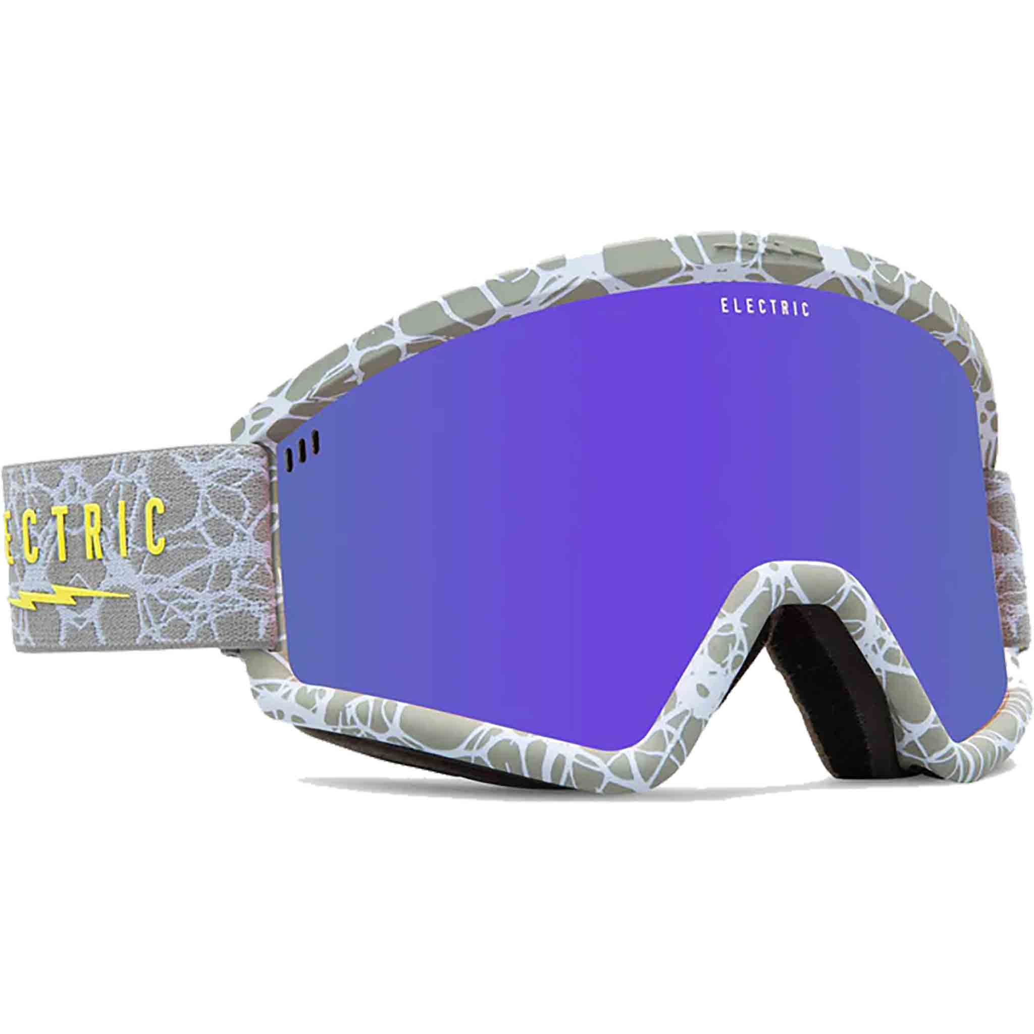 Electric Hex Hyper Nuron Purple Chrome Goggles