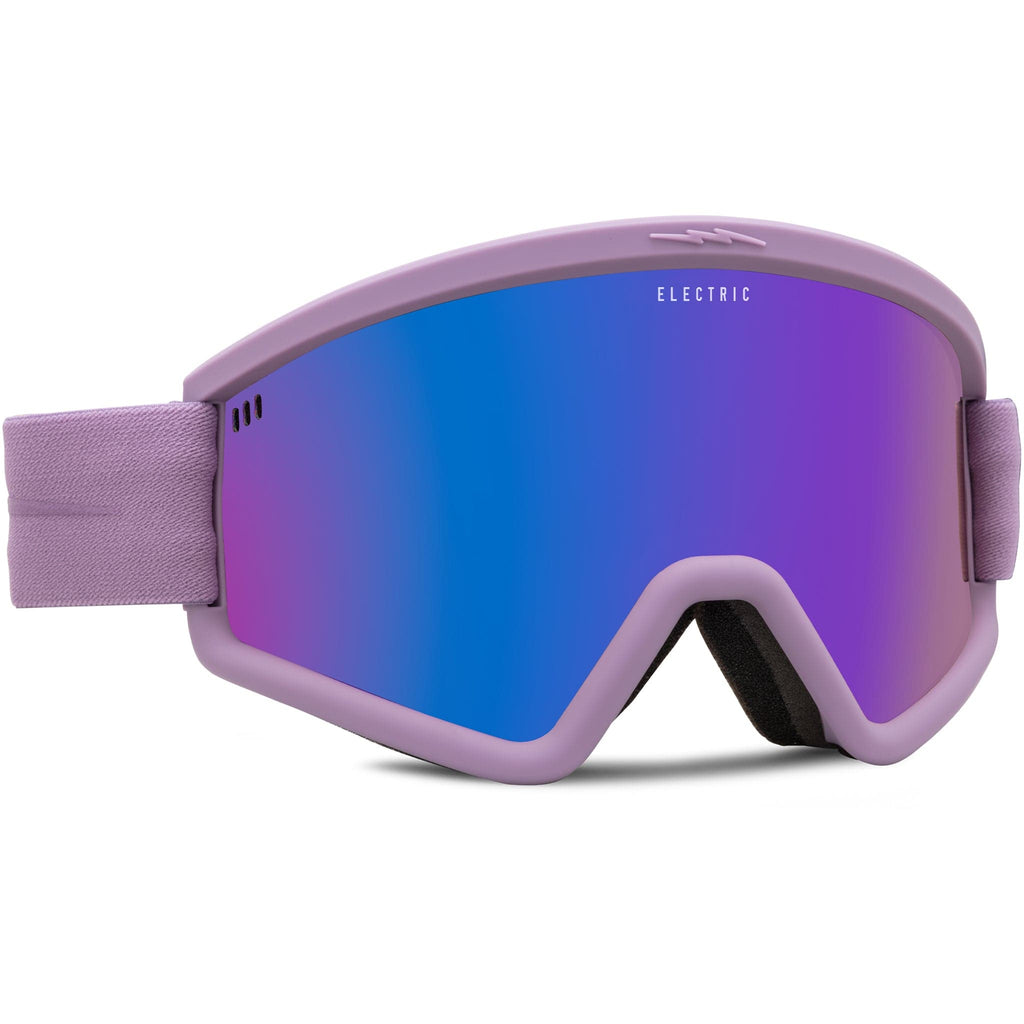 Electric Hex Matte Mauve Purple Chrome Goggles