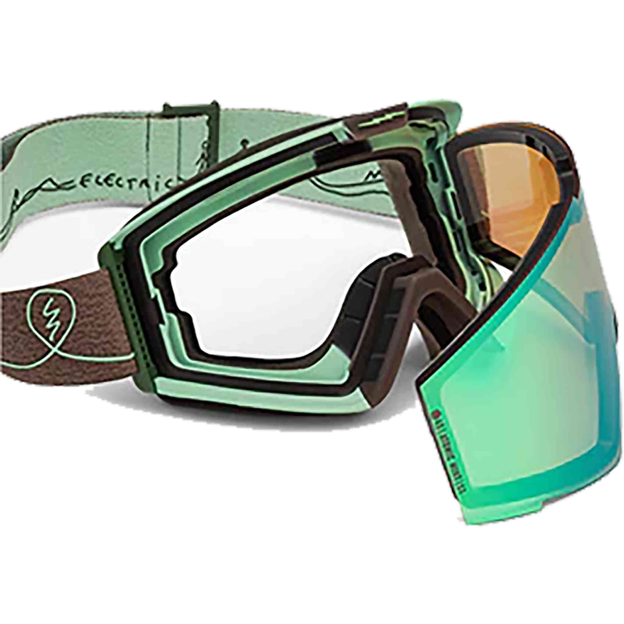 Electric Kabru Arthur Longo Atomic Mint + Onyx 2025 Goggles