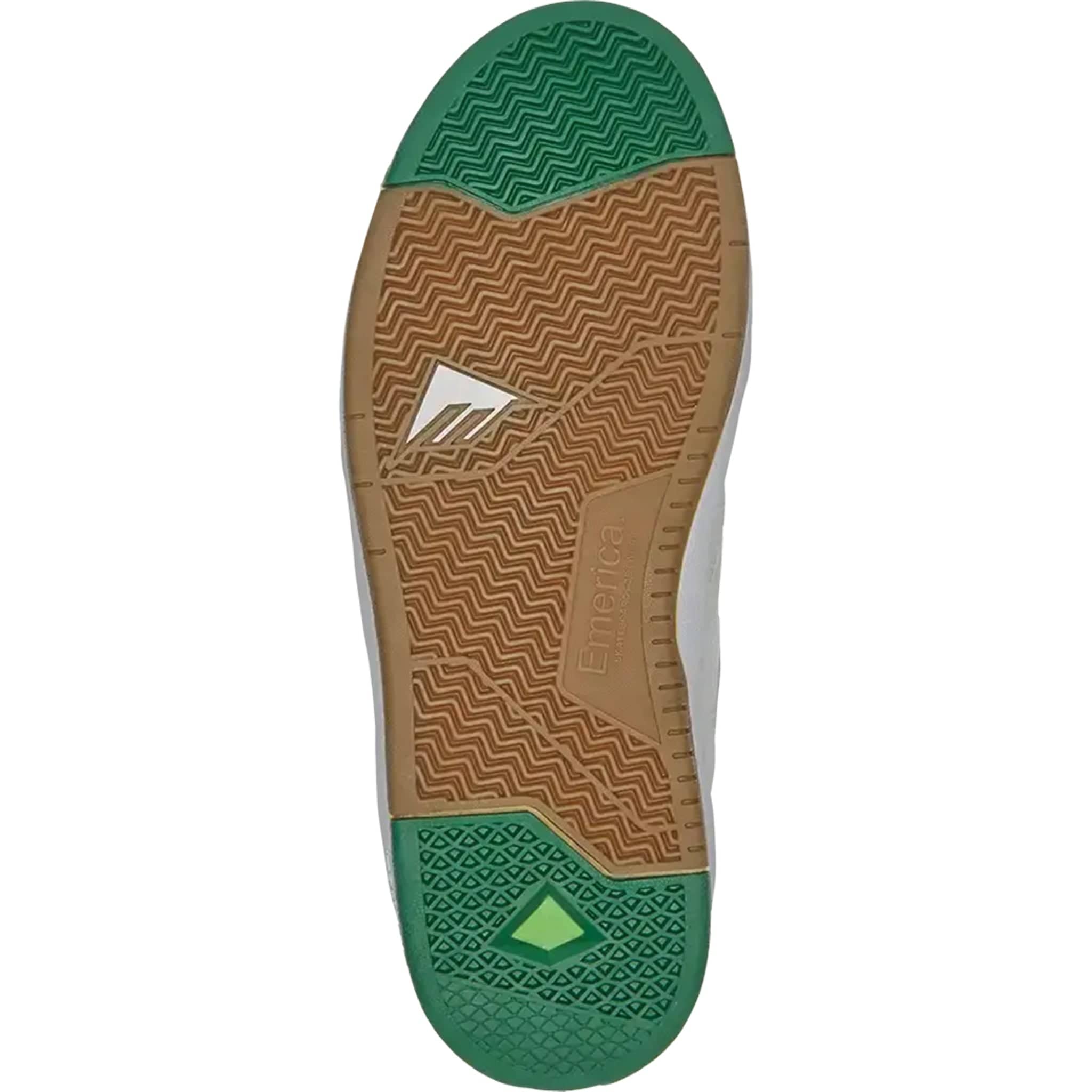 Emerica Mute Shoe White Light Grey - Sanction Skate And Snow