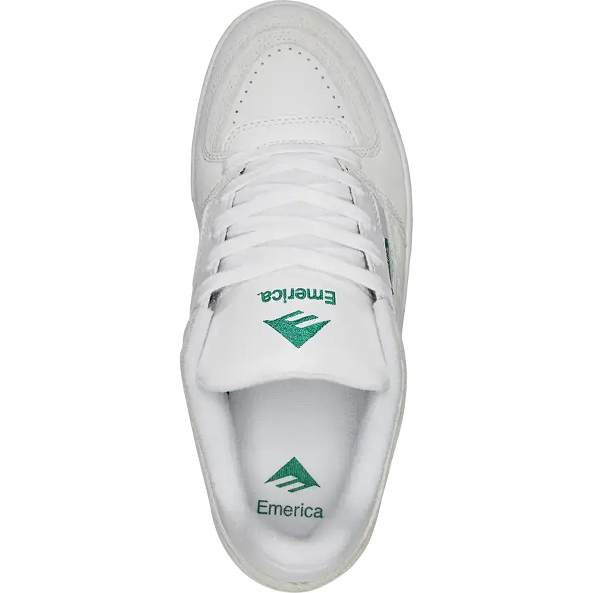 Emerica Mute Shoe White Light Grey - Sanction Skate And Snow