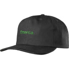 Emerica Pure Gold Dad Hat Black Green Hats