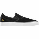 Emerica Wino G6 Slip On Black White Gold Shoes