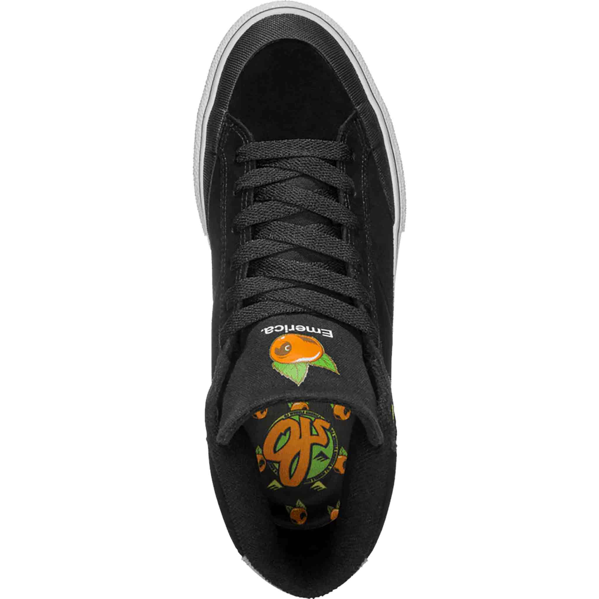 Emerica X OJ Omen Hi Black Shoes