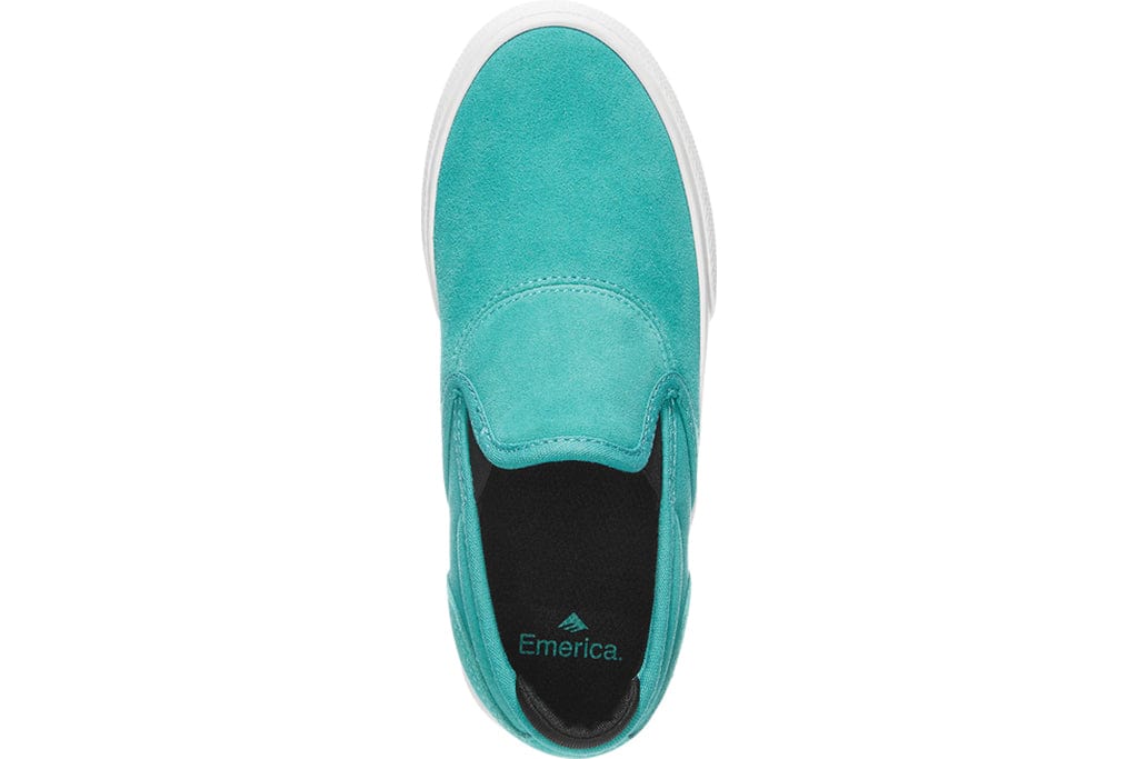 Emerica Youth Wino G6 Slip On Aqua Kids Shoes