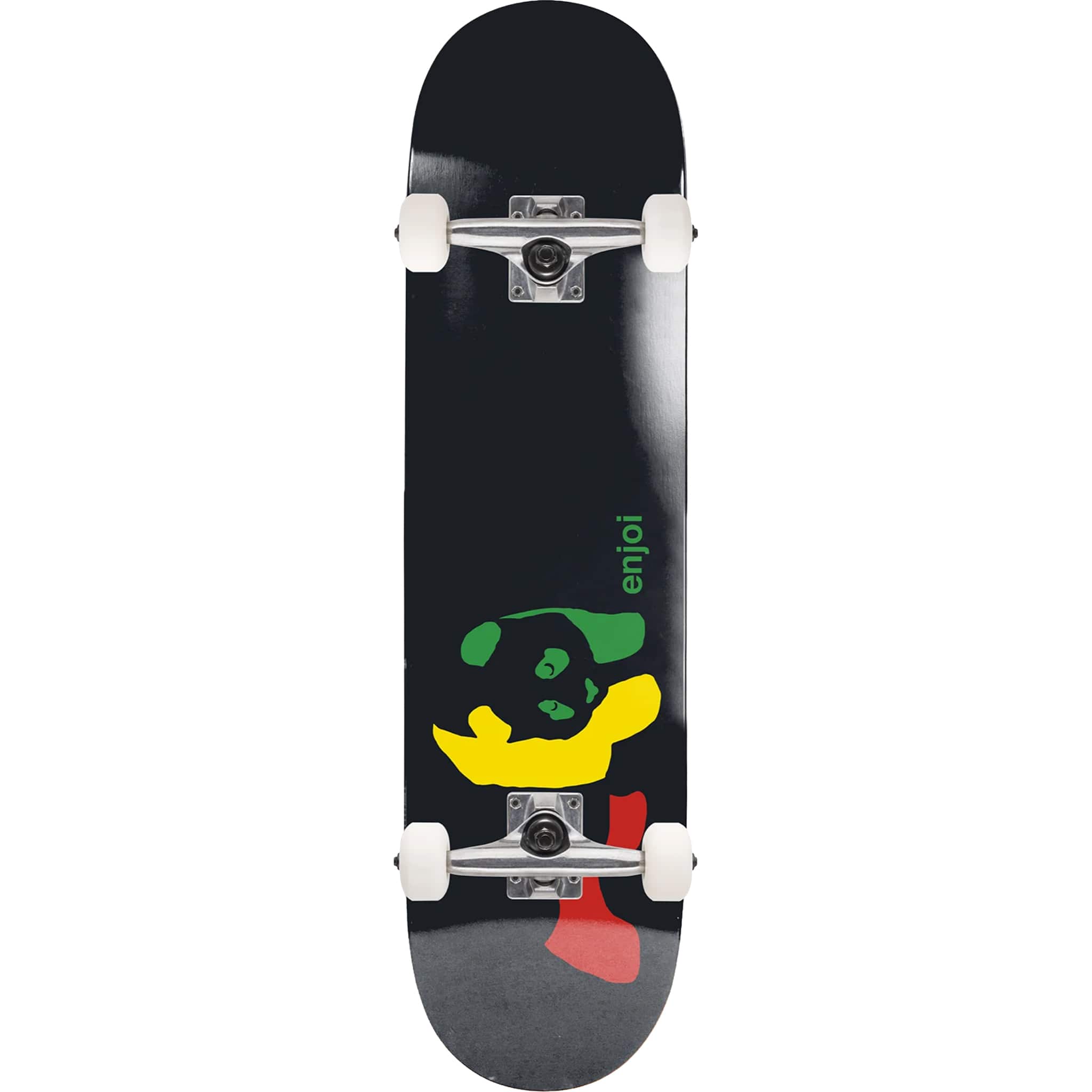 Enjoi Rasta Panda FP Skateboard Complete 7.75" Skateboard Complete