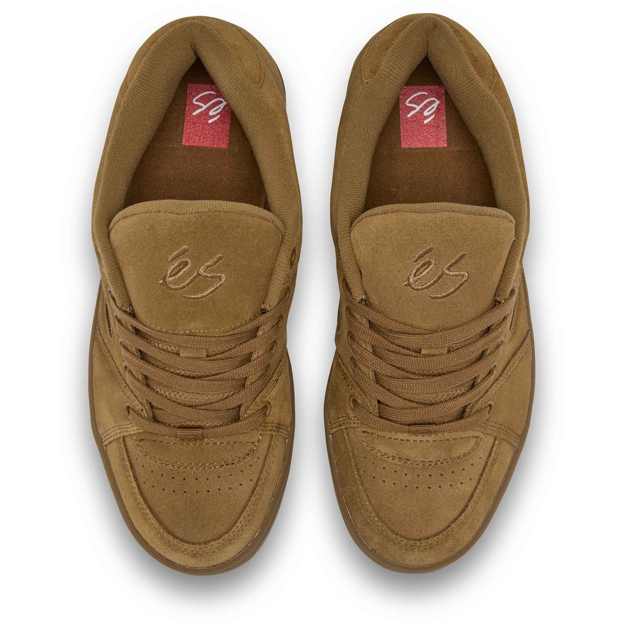 eS Accel Shoe Brown Gum Shoes