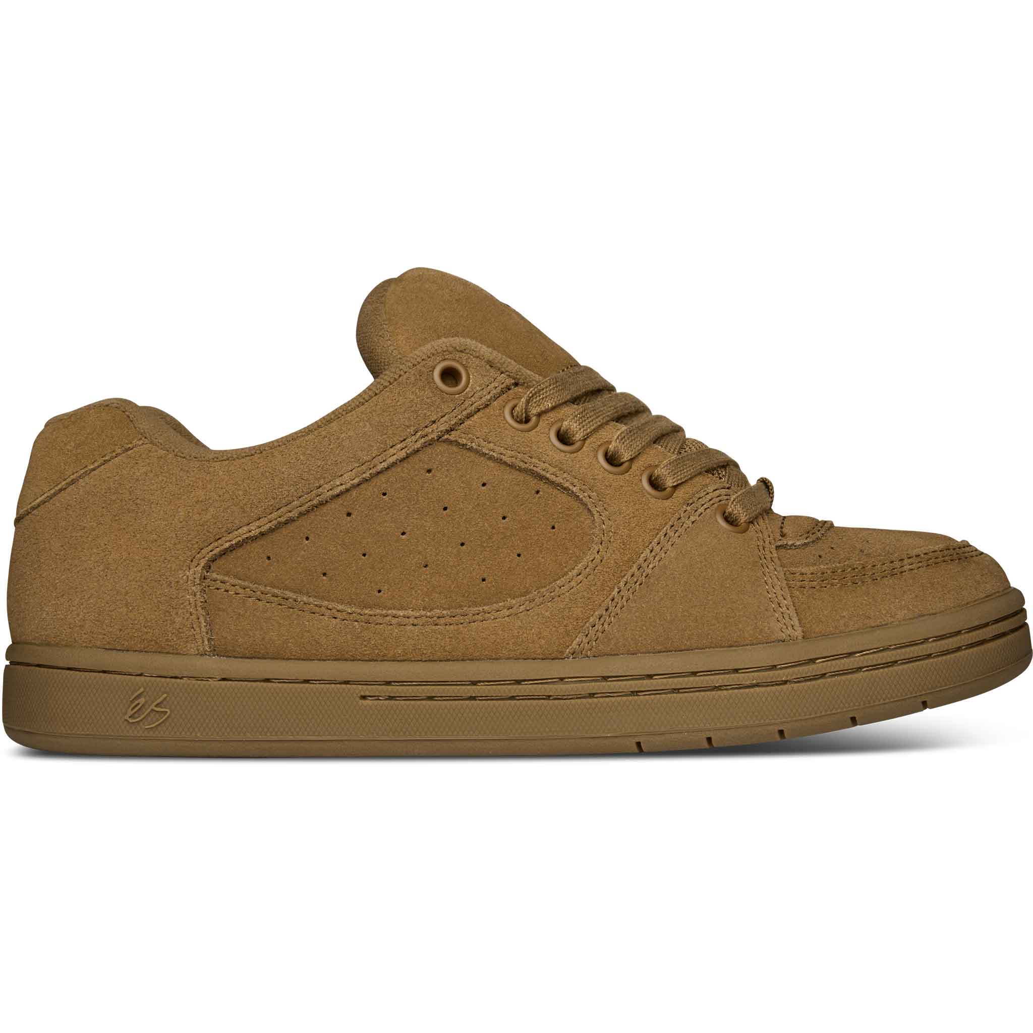eS Accel Shoe Brown Gum Shoes