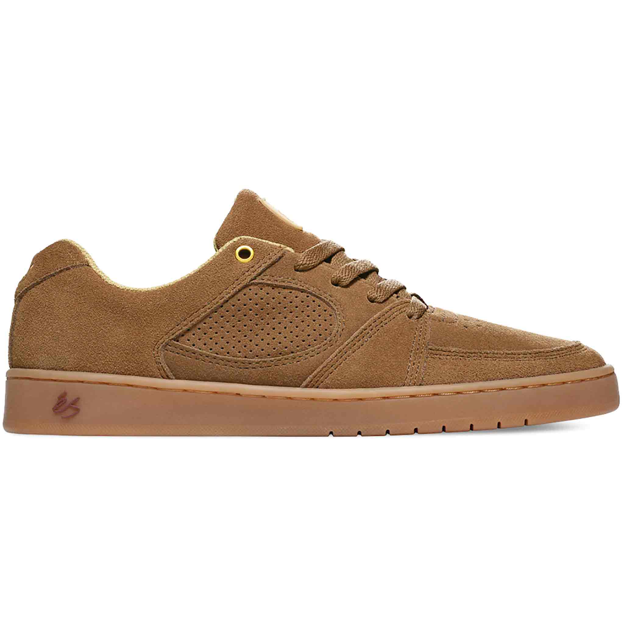 Es Accel Slim Brown Gum Shoes