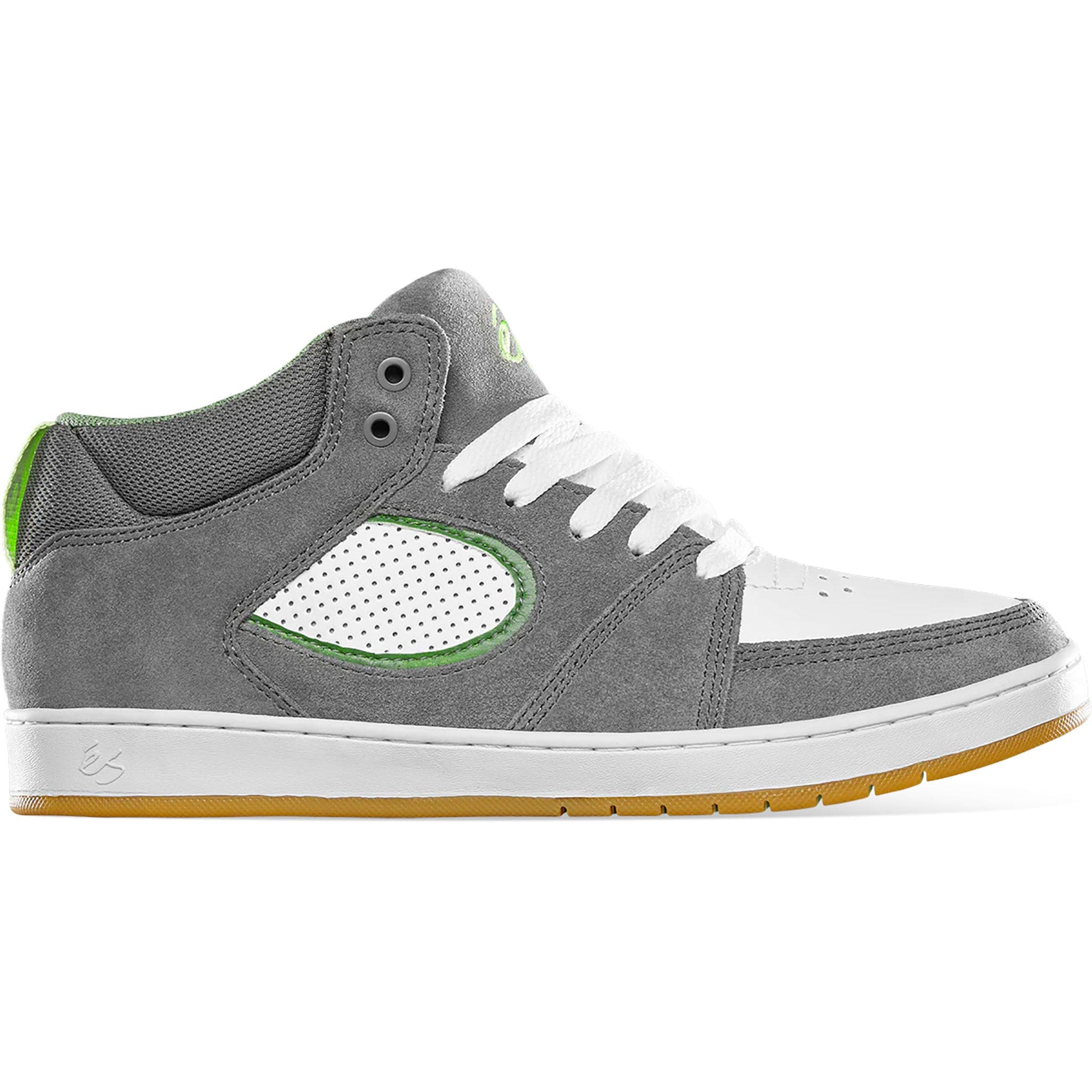 Es Accel Slim Mid Grey White Shoes