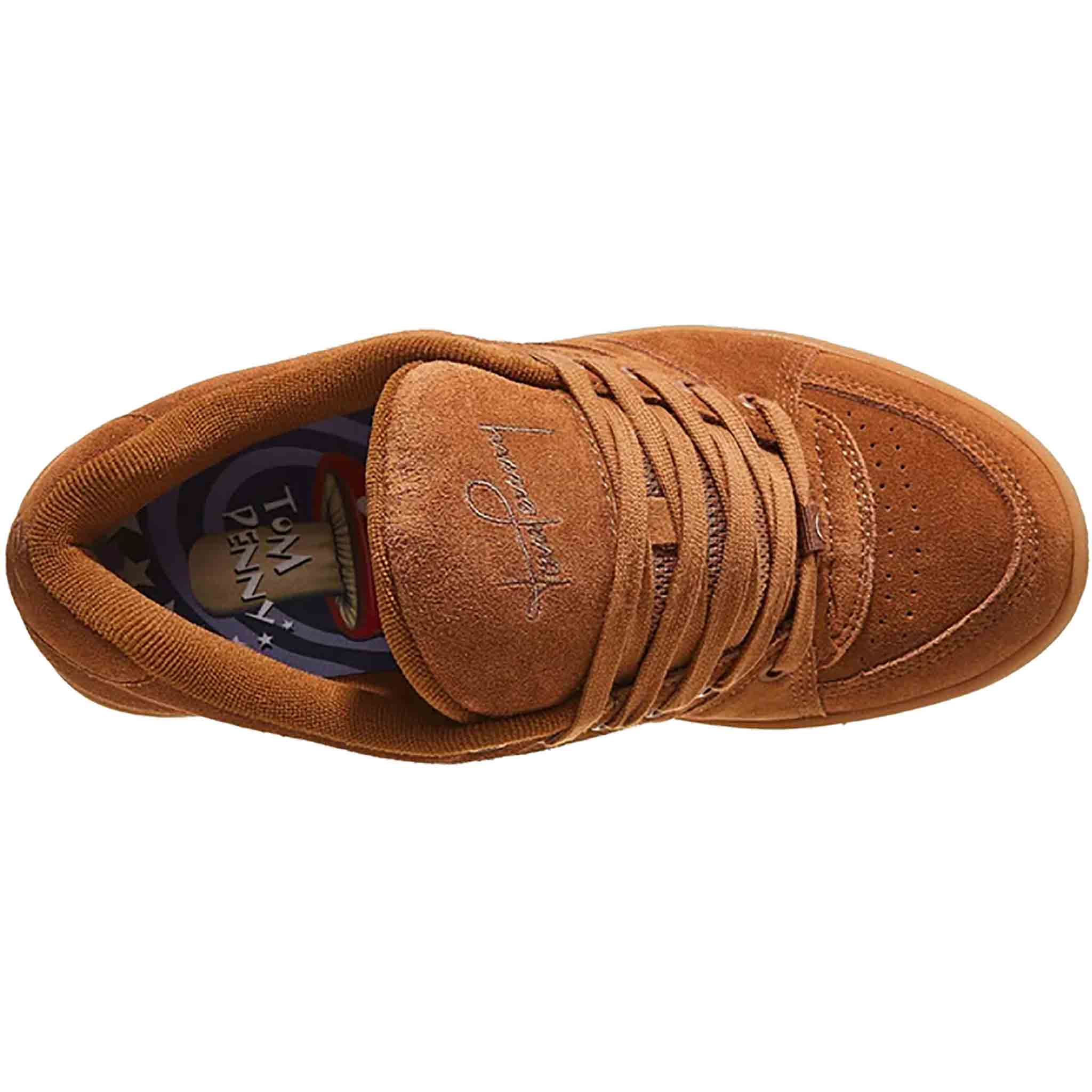 Es Accel x Penny Shoes Brown Gum - Sanction Skate And Snow