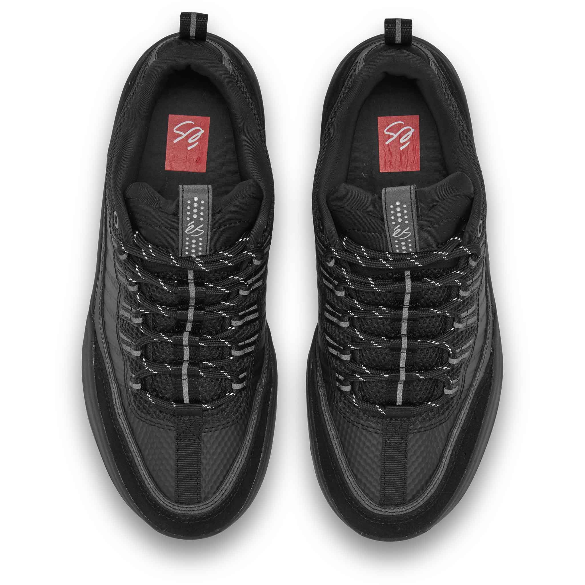 eS Imprint Shoe Black Black Shoes
