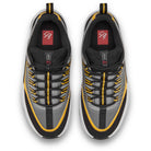 eS Imprint Shoe Black Yellow Shoes