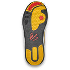 eS Imprint Shoe Black Yellow Shoes