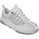éS  Imprint Shoe White Grey Shoes