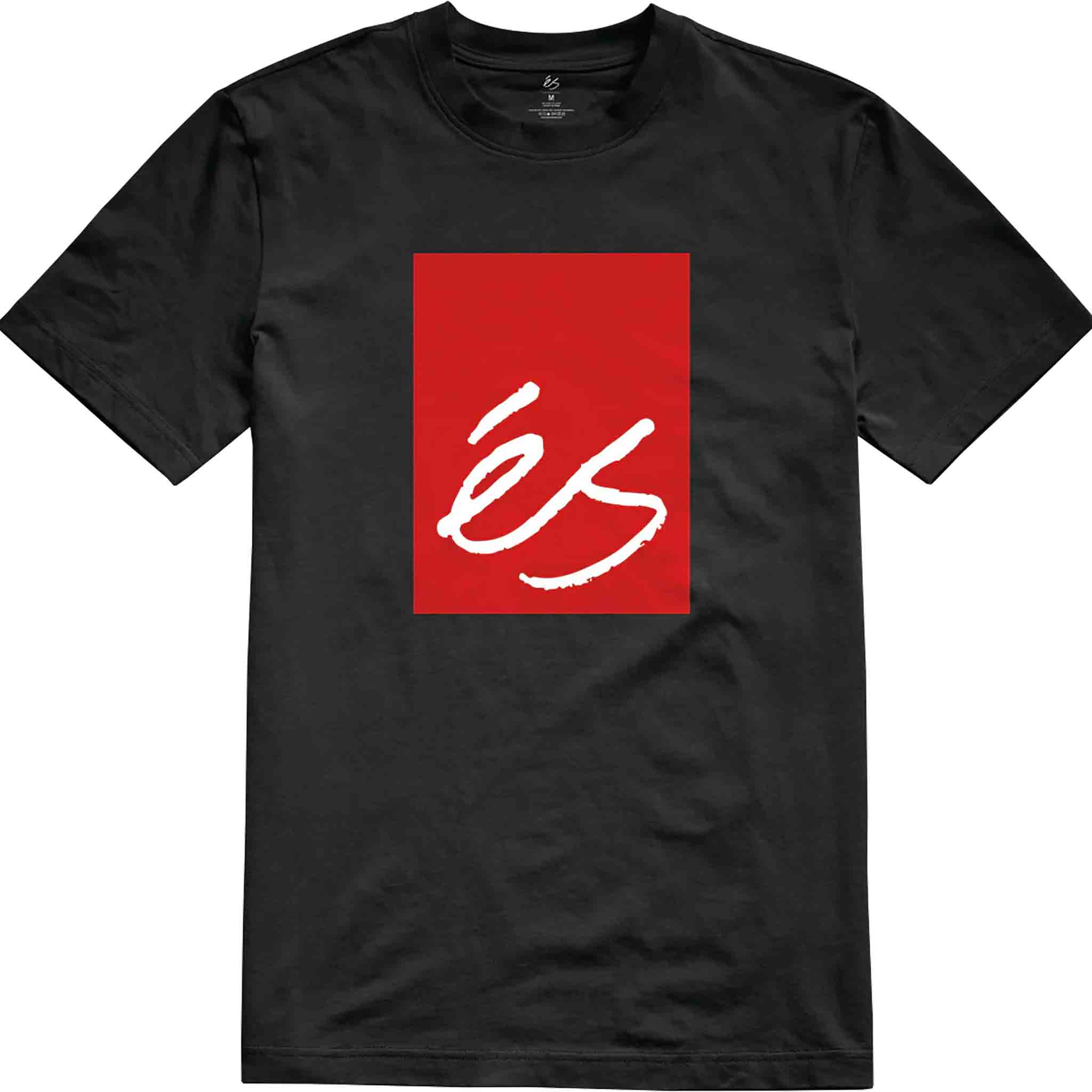 eS Main Block Tee Black T Shirt