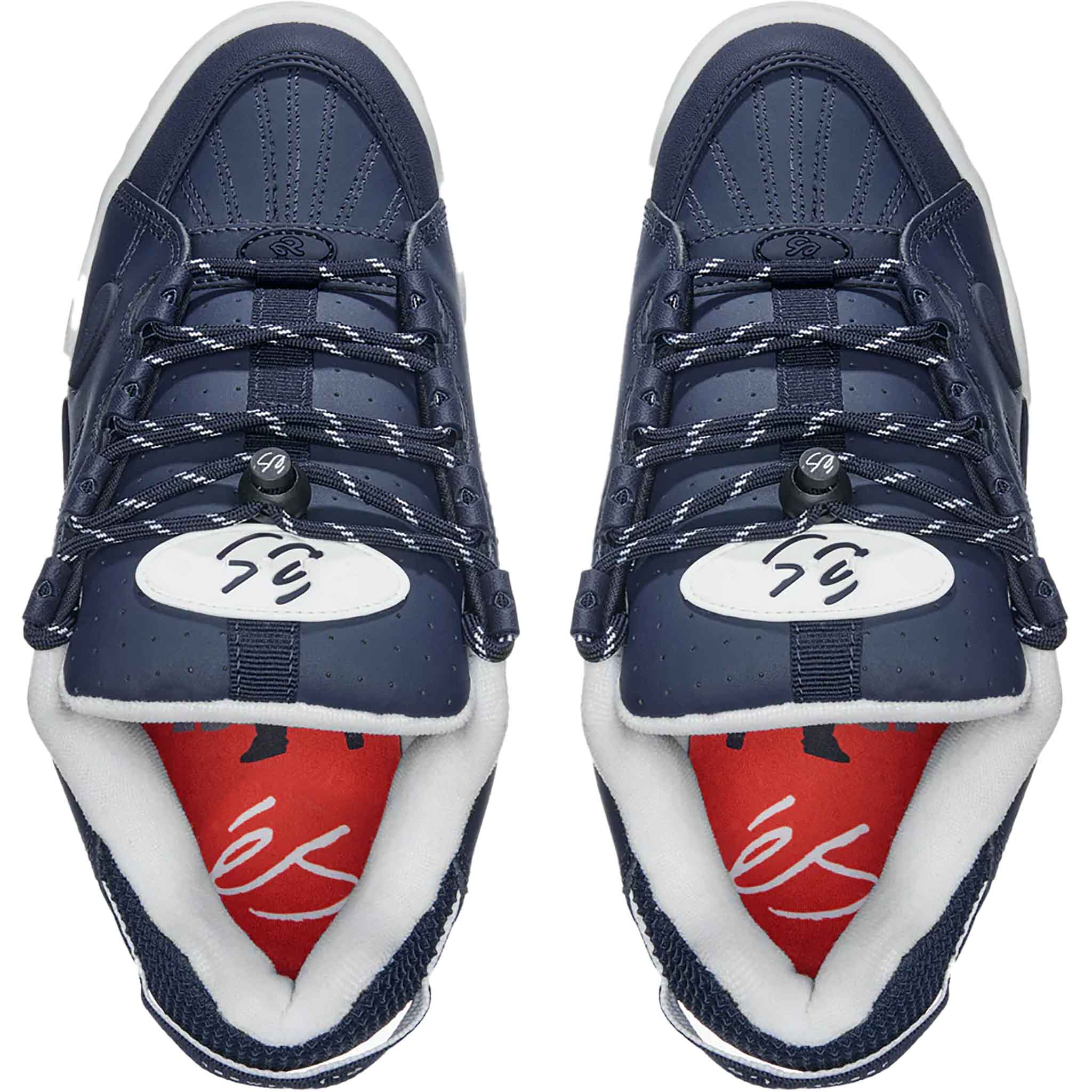 ES Muska Shoes Navy White Shoes