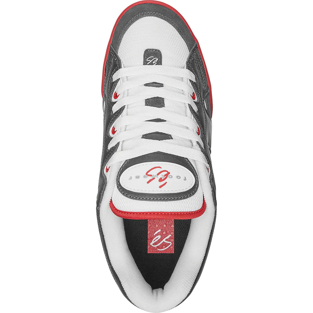 Es One Nine 7 Grey White Red Shoes