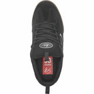 ES Quattro Shoes Black White Gum Shoes