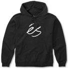 eS Script Fleece Black White Sweatshirts