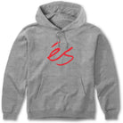 eS Script Fleece Grey Red Sweatshirts
