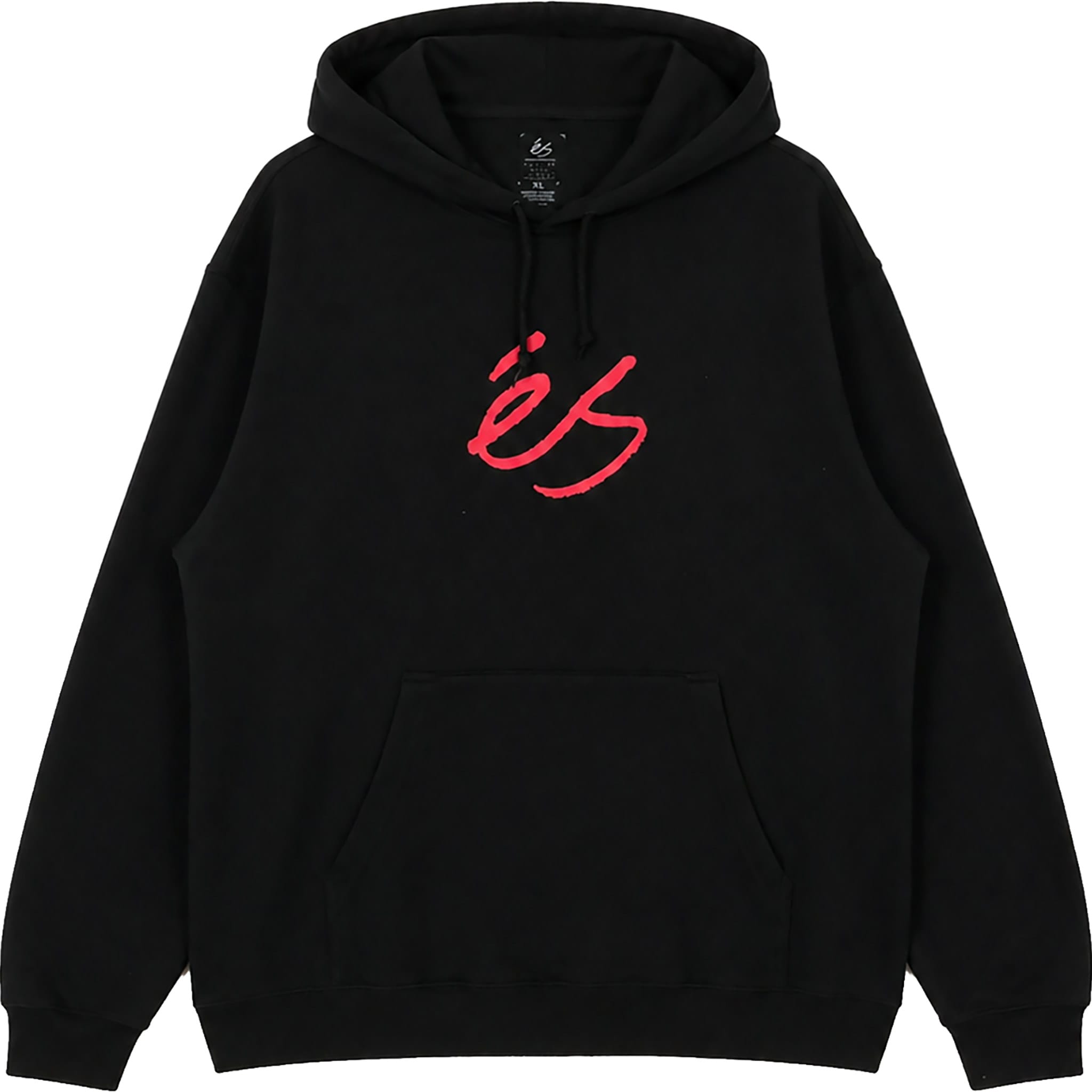 Es Script Hoodie Black Sweatshirts