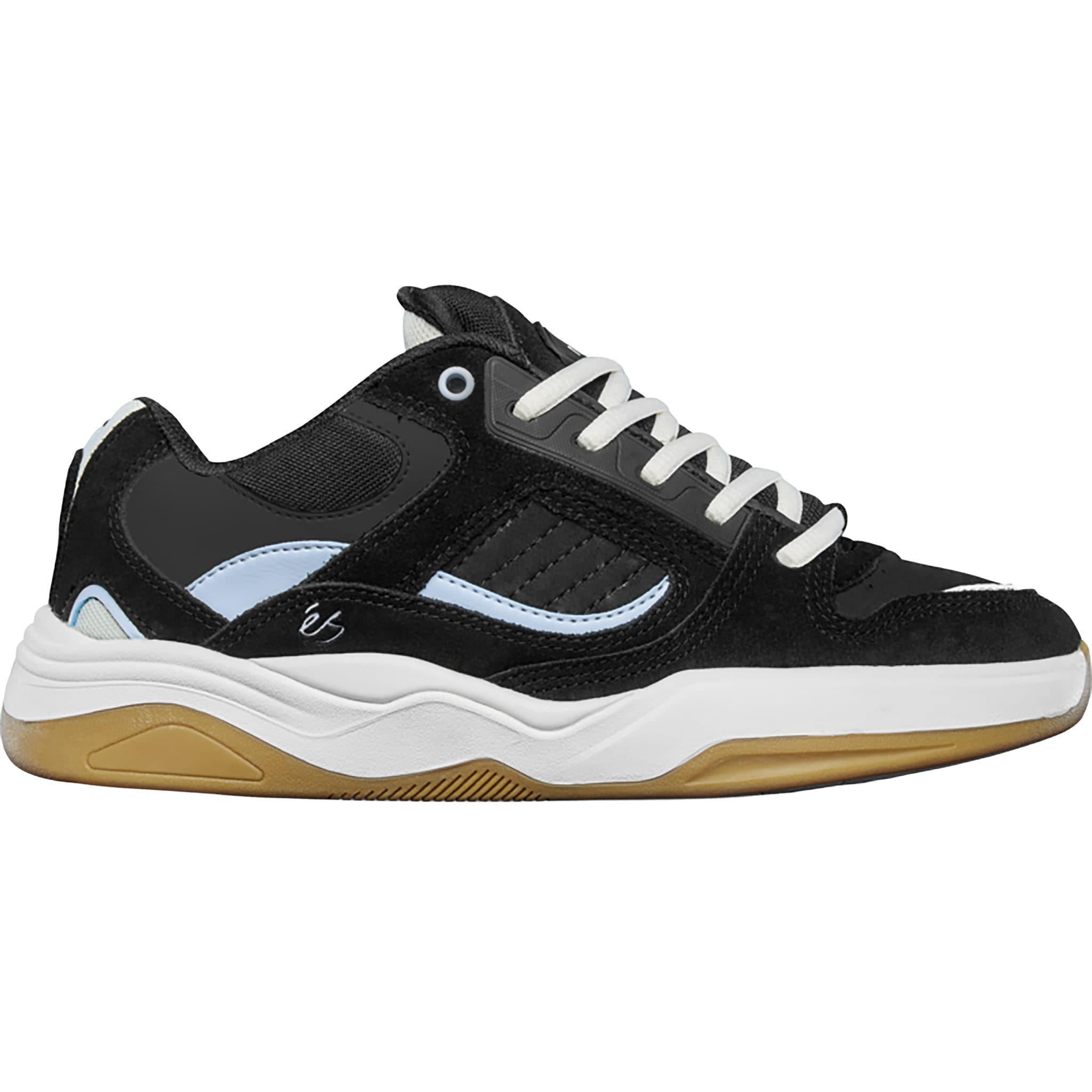 eS TJ Rogers Shoe Black Blue White Shoe