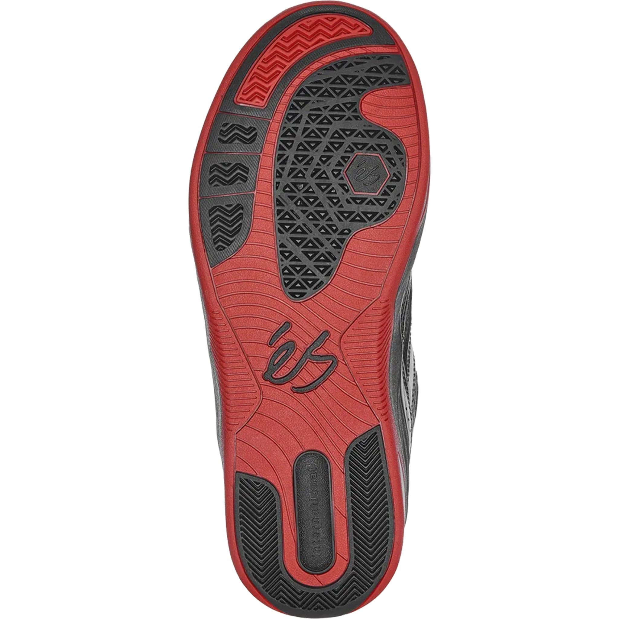 éS TJ Rogers Shoe Black Red Shoes