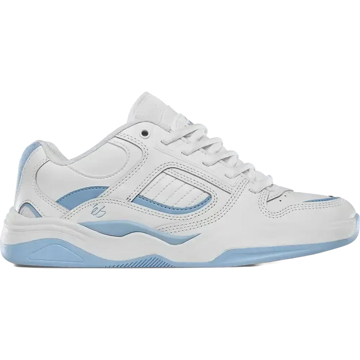 éS TJ Rogers Shoe White Blue - Sanction Skate And Snow