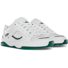 eS TJ Rogers Shoe White Green Shoes