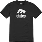 Etnies Icon E Tee Black White T Shirt