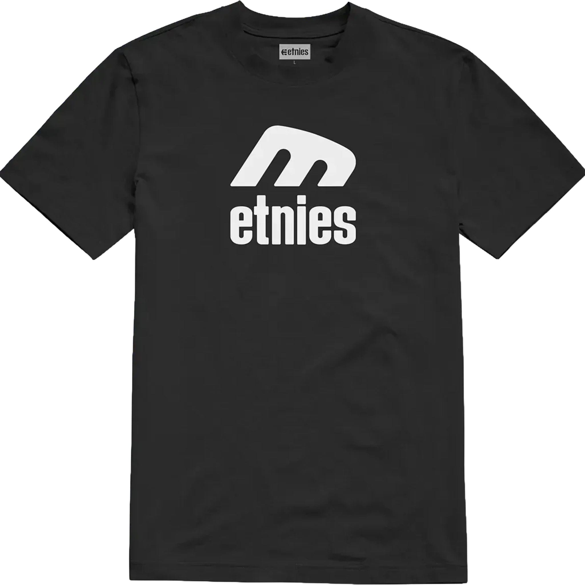 Etnies Icon E Tee Black White T Shirt