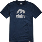 Etnies Icon E Tee Navy Grey T Shirt