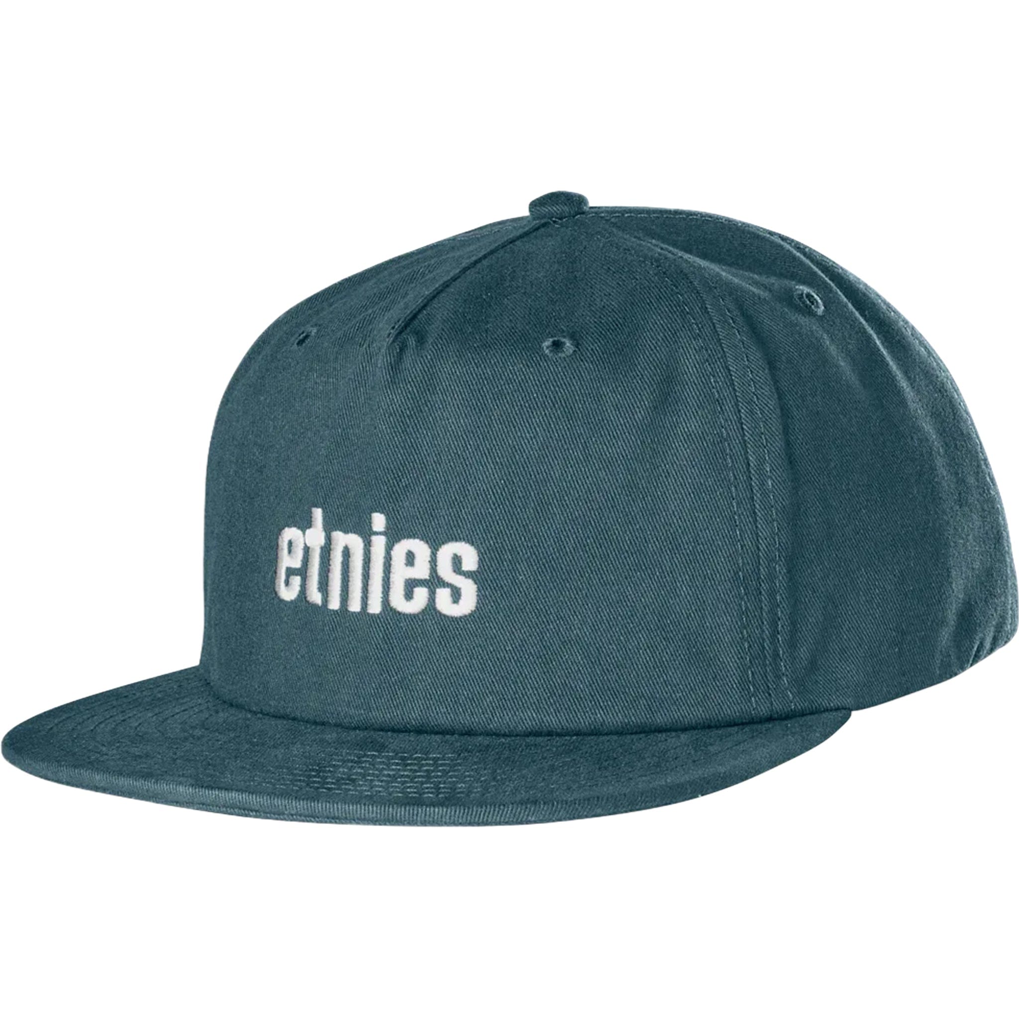 Etnies Icon Embroidery Snapback Hat Indigo Hats