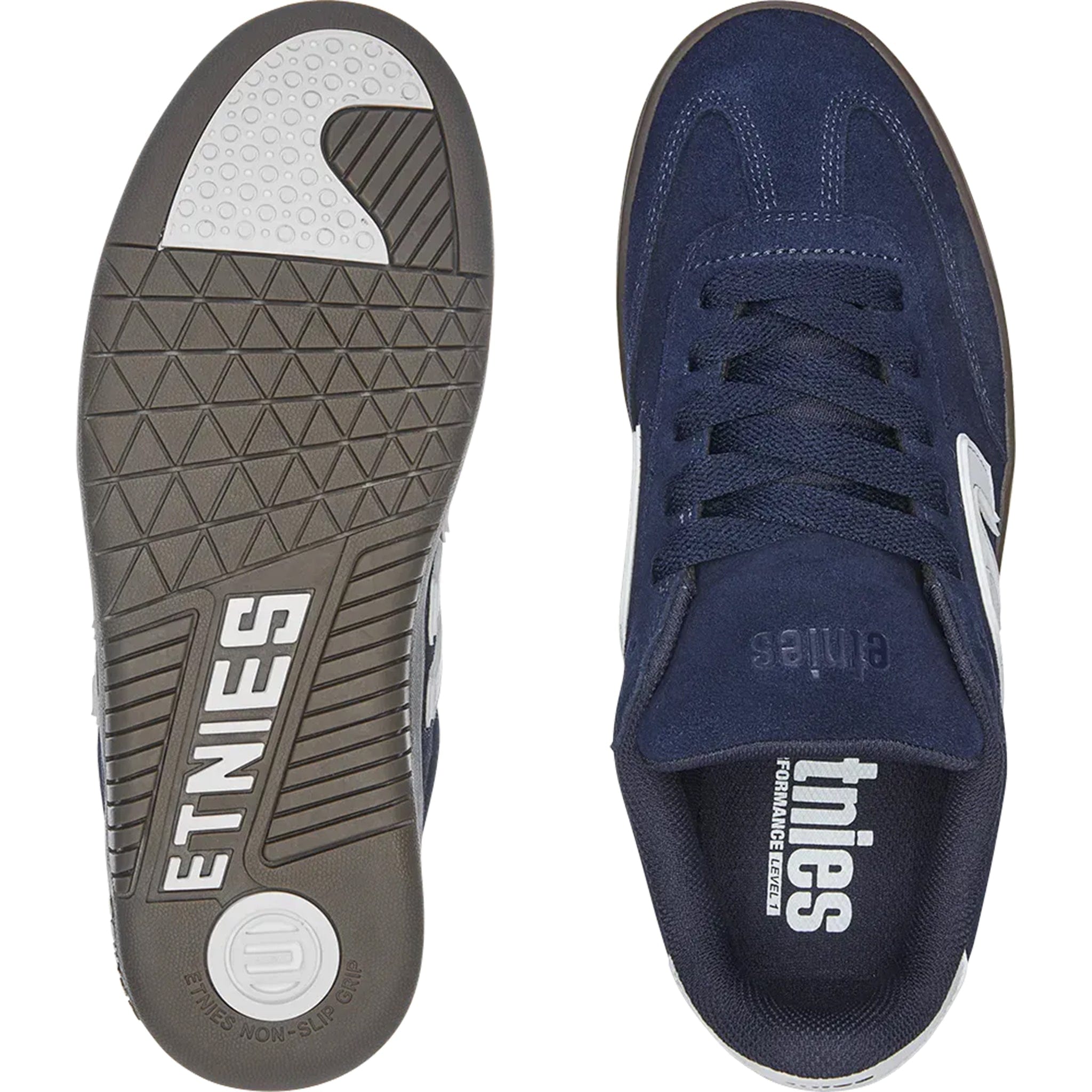 Etnies Locut Shoe Navy White Gum Shoes